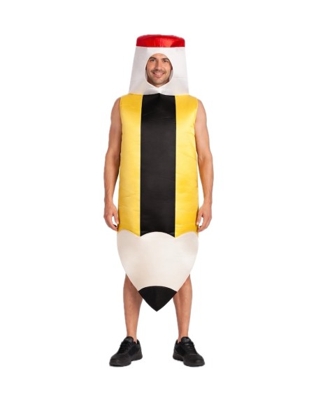 Déguisement Crayon Taille Unique - de haute qualité, idéal pour le carnaval, les fêtes à thème et les événements spéciaux
